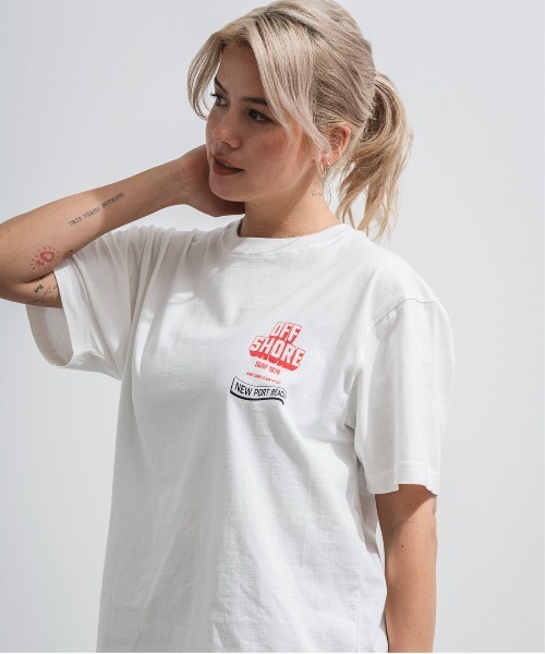 「OFFSHORE」 半袖Tシャツ M ブラック メンズ_画像8