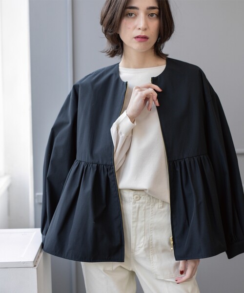 「OPAQUE.CLIP」 ブルゾン 40 ブラック レディース_画像3