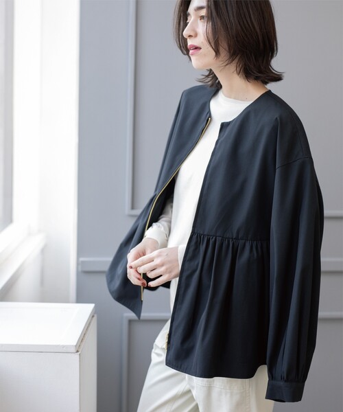 「OPAQUE.CLIP」 ブルゾン 40 ブラック レディース_画像4