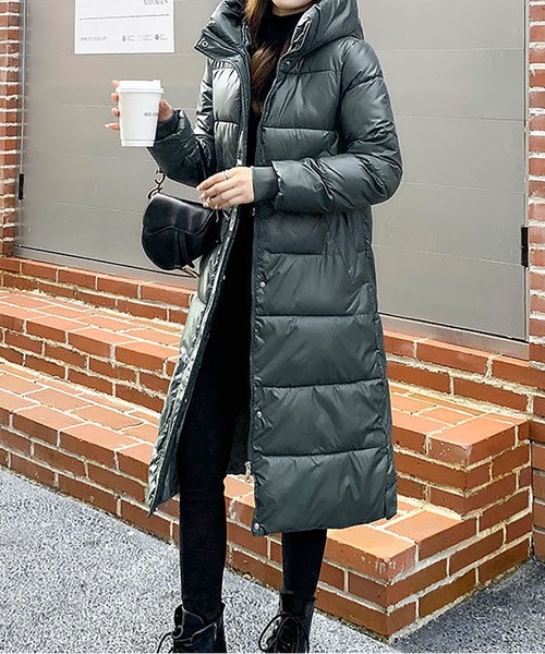 BLANC FICELLE ダウンコート ダウンジャケット 中綿 ロング コート