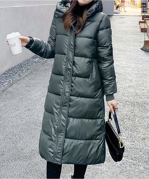BLANC FICELLE ダウンコート ダウンジャケット 中綿 ロング コート