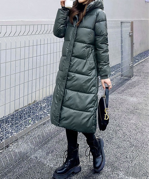 BLANC FICELLE ダウンコート ダウンジャケット 中綿 ロング コート