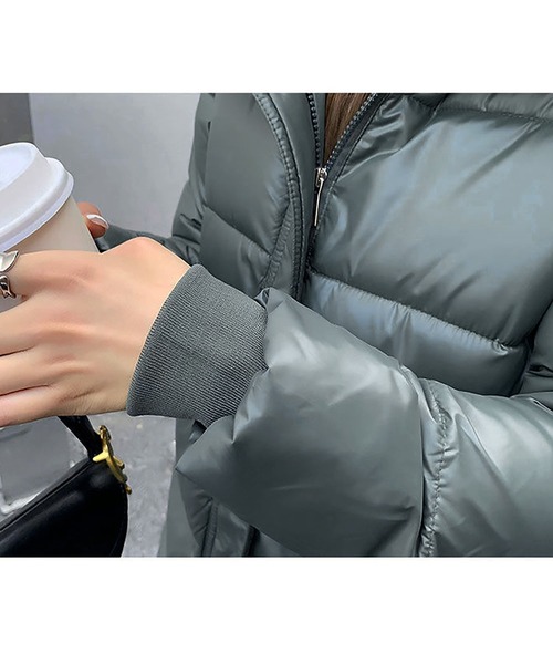 BLANC FICELLE ダウンコート ダウンジャケット 中綿 ロング コート