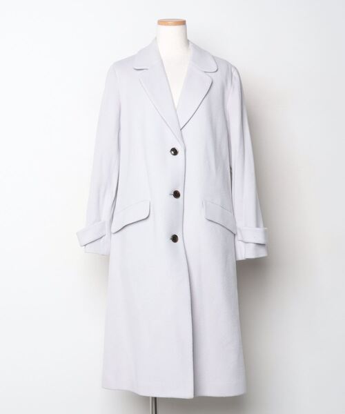 LAISSE PASSE（レッセパッセ） チェスターコート 40 パープル