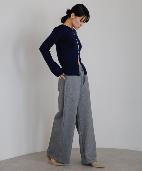 ENC ニット セーター front holed knit / フロントホールニット