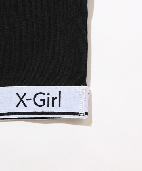 「X-girl」 半袖Tシャツ M オリーブ レディース_画像4