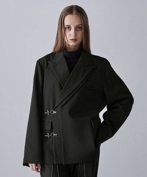 CLEL テーラードジャケット CLEL（クレイル） テーラードジャケット L チャコールグレー メンズ