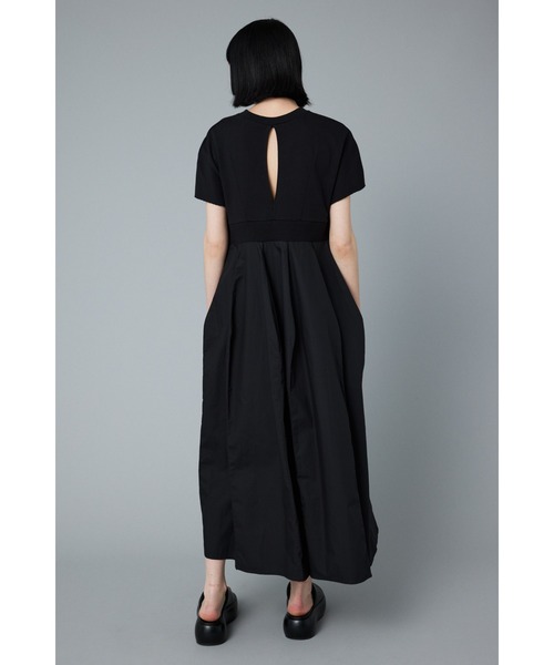 「HeRIN.CYE」 半袖ワンピース 38 ブラック レディースの画像