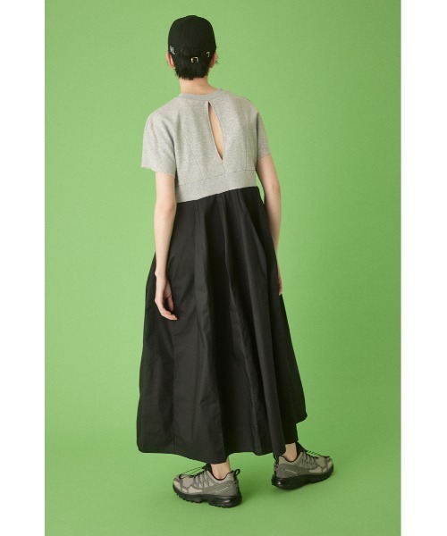 「HeRIN.CYE」 半袖ワンピース 38 ブラック レディースの画像