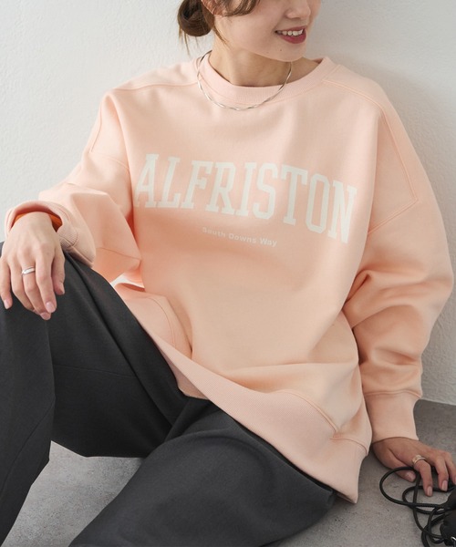 pual ce cin トレーナー スウェット ロゴプリント裏起毛スウェットプル