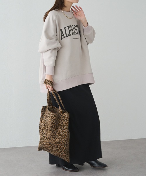 pual ce cin トレーナー スウェット ロゴプリント裏起毛スウェットプル