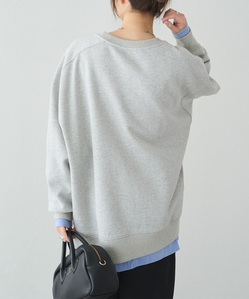 pual ce cin トレーナー スウェット ロゴプリント裏起毛スウェットプル