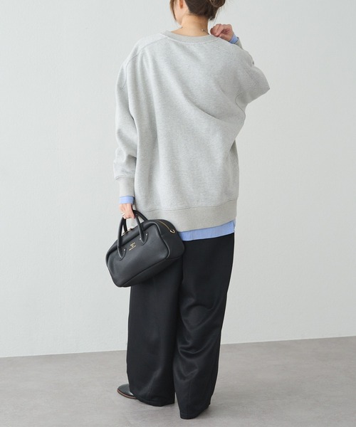 pual ce cin トレーナー スウェット ロゴプリント裏起毛スウェットプル