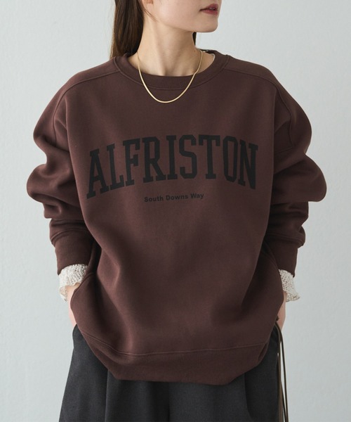 pual ce cin トレーナー スウェット ロゴプリント裏起毛スウェットプル