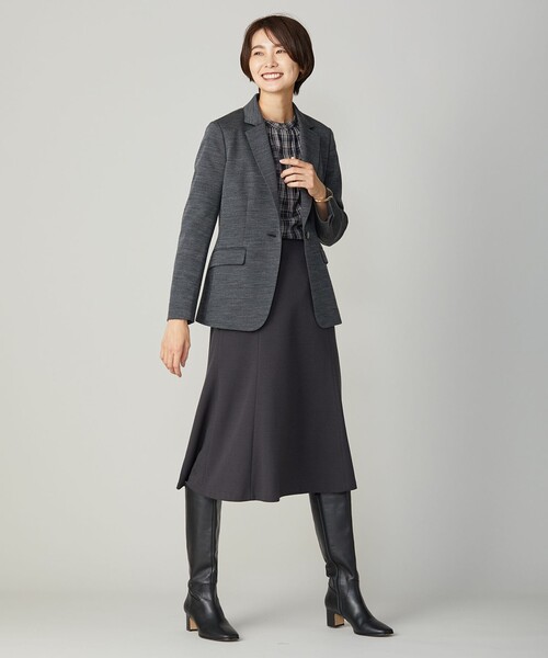 「J.PRESS」 7分袖ブラウス LARGE ベージュ レディース_画像8