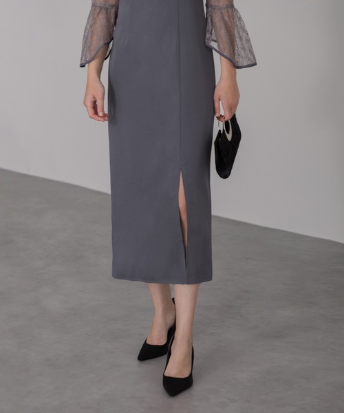 「Leja」 ノースリーブワンピース MEDIUM イエロー レディース_画像8