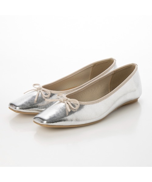 「EVOL」 フラットパンプス 24.0cm ブラック レディース_画像5