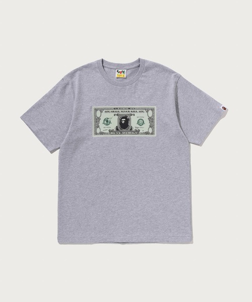 A BATHING APE（アベイシングエイプ） tシャツ BAPE BANKNOTE TEE