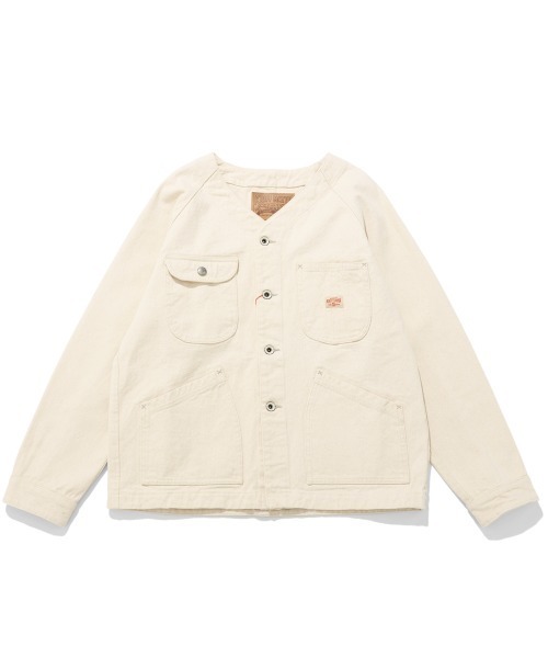 MARKAWARE オーガニック カバーオール ホワイト markaware（マーカウェア）の「CARPENTER COAT（カバーオール）」 - WEAR