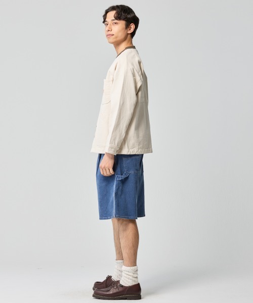 KRIFF MAYER（クリフメイヤー） カバーオール ノーカラーデニム