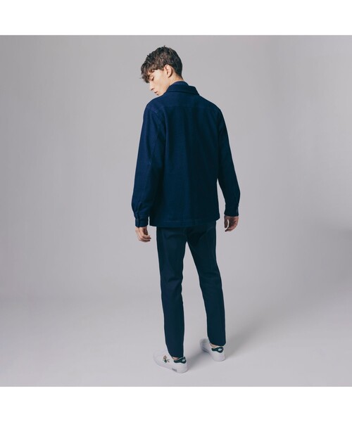 Lacoste ネイビー ジャケット サイズ50(Lサイズ) LACOSTE（ラコステ） ダウンジャケット 50 ネイビー メンズ : ZOZOTOWN