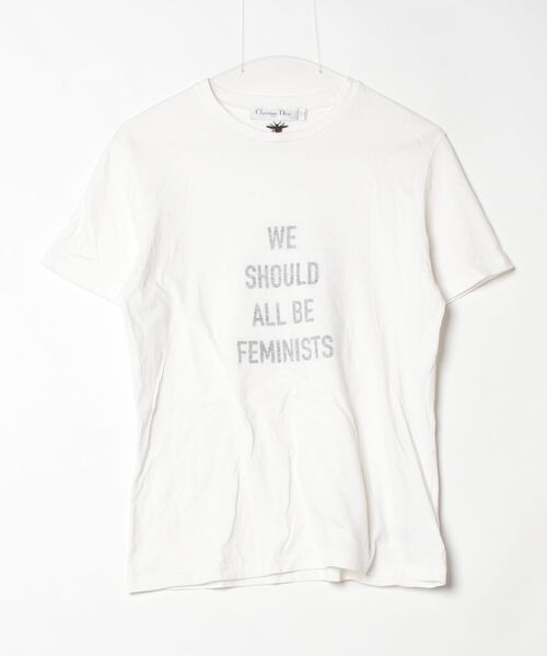 Christian Dior レディース半袖Tシャツ Christian Dior（クリスチャン・ディオール） 半袖Tシャツ S ホワイト