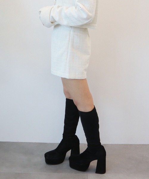 CECIL McBEE（セシルマクビー） パンツ ファンシーツイードショート