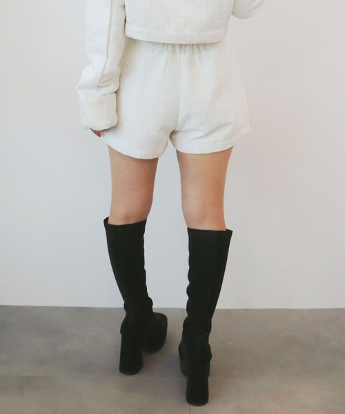 CECIL McBEE（セシルマクビー） パンツ ファンシーツイードショート