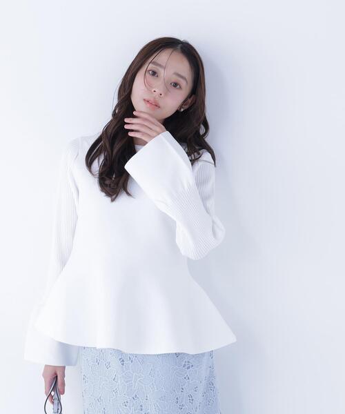 NATURAL BEAUTY BASIC（ナチュラルビューティーベーシック） ニット