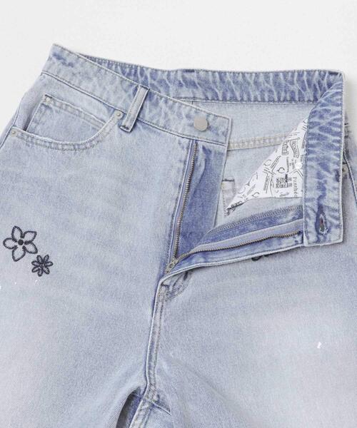 ジーンズ デニム デニムパンツ 「別注」PICCADILLY×URBAN RESEARCH　刺繍デニムパンツ レディース_17