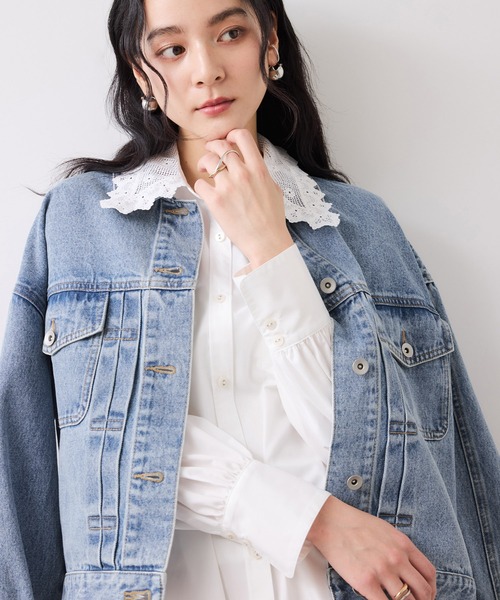 VIS（ビス） デニムジャケット gジャン ボリュームスリーブデニム