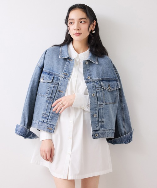 VIS（ビス） デニムジャケット gジャン ボリュームスリーブデニム