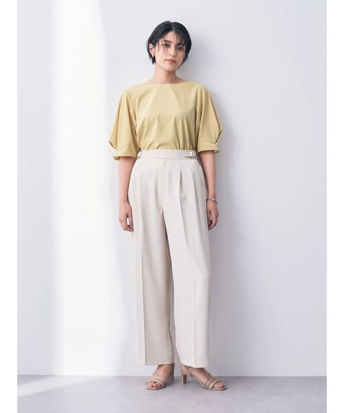 「YECCA VECCA」 パンツ FREE ライトベージュ レディース_画像3