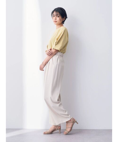 「YECCA VECCA」 パンツ FREE ライトベージュ レディース_画像5