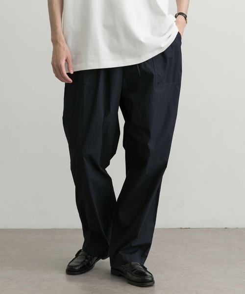 ATON（エイトン） パンツ 4 チャコールグレー メンズ : ZOZOTOWN Yahoo