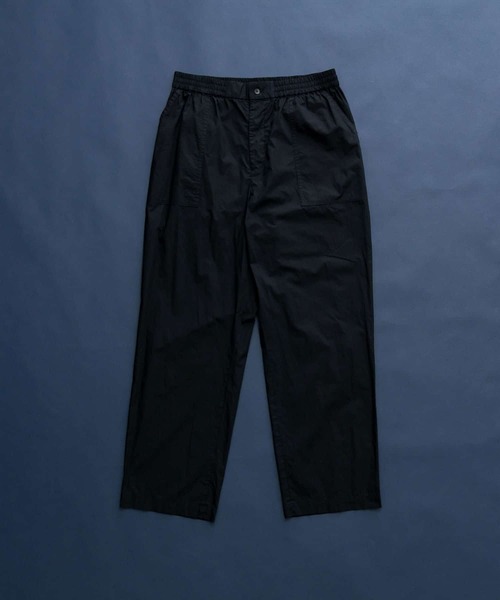 「ATON」 パンツ 4 チャコールグレー メンズ_画像6