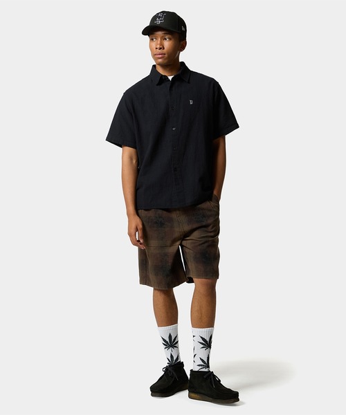 「HUF」 半袖シャツ X-LARGE ホワイト メンズ_画像4