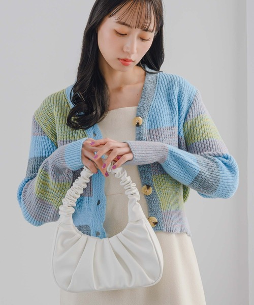 「fifth」 ニットカーディガン M イエロー レディース_画像5