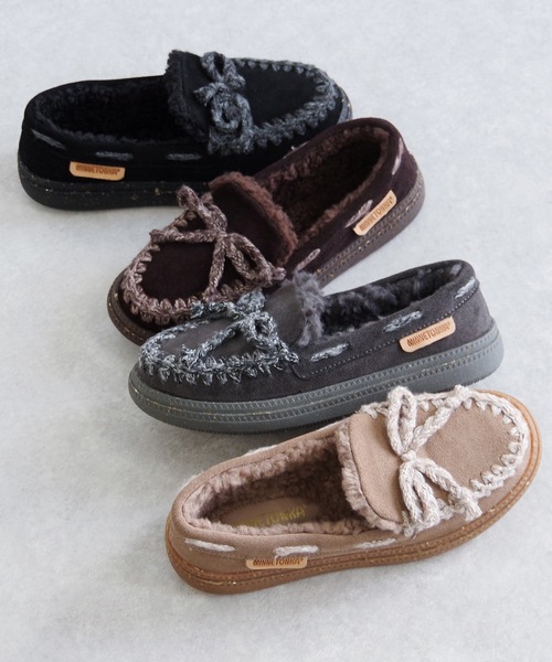 Minnetonka（ミネトンカ） モカシンシューズ 6 ダークブラウン