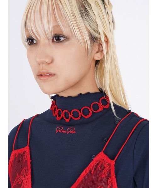 PAMEO POSE（パメオ ポーズ） チョーカー FREE レッド レディース