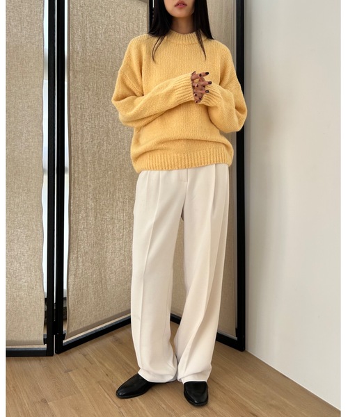 「Didot.showroom」 長袖ニット FREE ブルー レディース_画像2