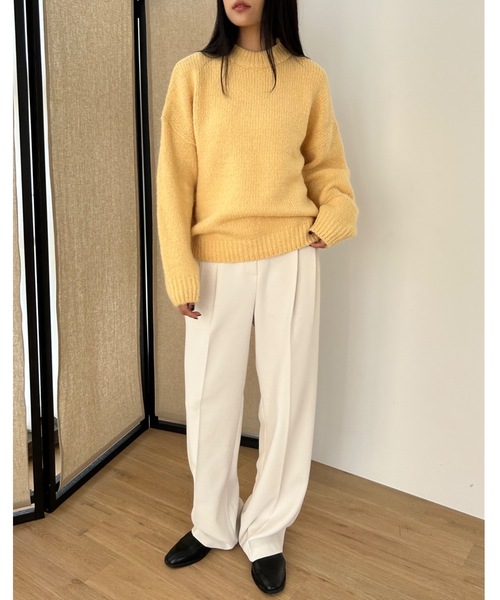 「Didot.showroom」 長袖ニット FREE ブルー レディース_画像5