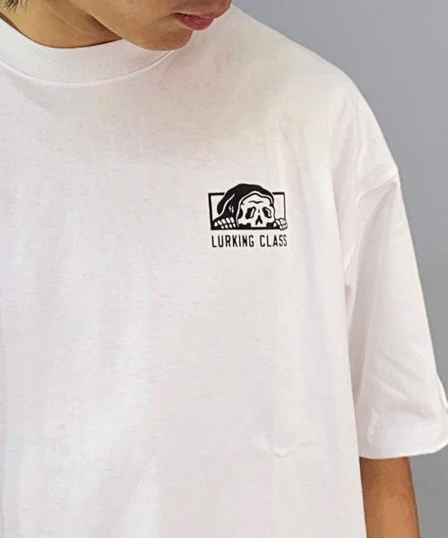 「LURKING CLASS」 半袖Tシャツ M ホワイト メンズ_画像8