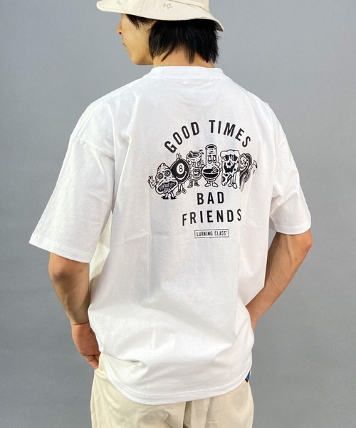 「LURKING CLASS」 半袖Tシャツ M ホワイト メンズ_画像9