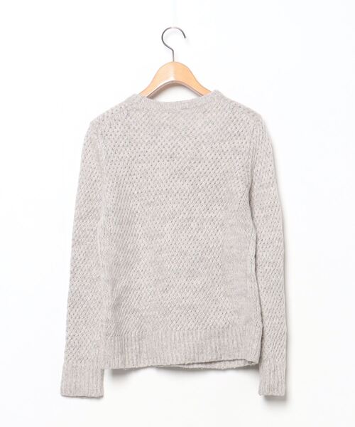 「IENA」 長袖ニット FREE グレー レディース_画像2