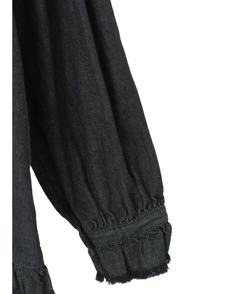 PINK HOUSE（ピンクハウス） ブラウス シャツ ムラ糸デニムシャツ