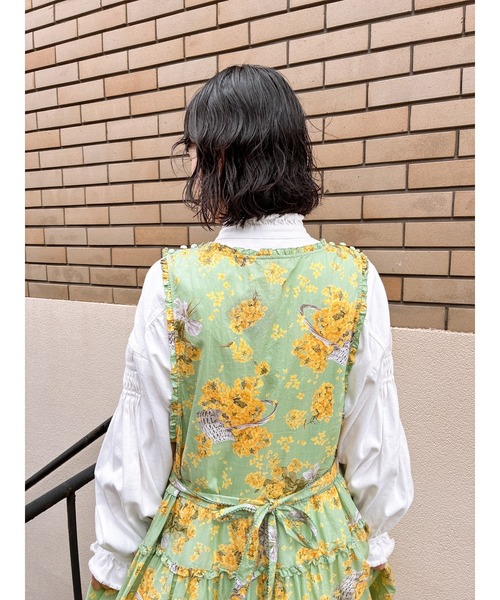 PINK HOUSE（ピンクハウス） ブラウス シャツ ムラ糸デニムシャツ