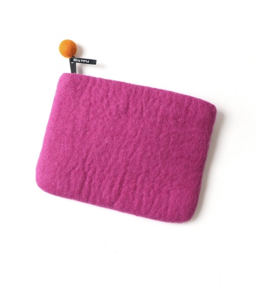 「Fluke Frog 」 ポーチ FREE グリーン レディース_画像5