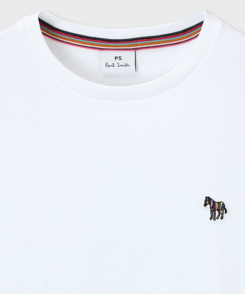 PS Paul Smith tシャツ ウィメンズ ゼブラ ワンポイント 長袖Tシャツ 