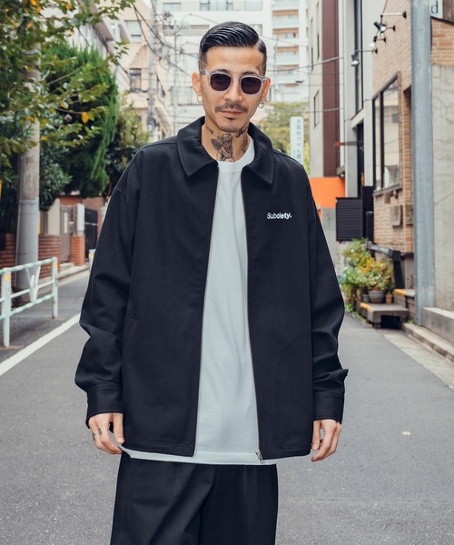 「Subciety」 ブルゾン MEDIUM ブラック メンズ_画像7